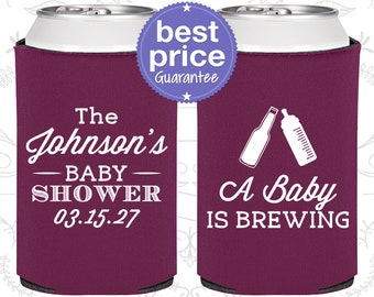 A Baby is Brewing Favors, Baby Shower Party Favors, Gender Reveal Baby Shower, Gender Reveal Party Favors, Baby Shower Cooler (C90116)