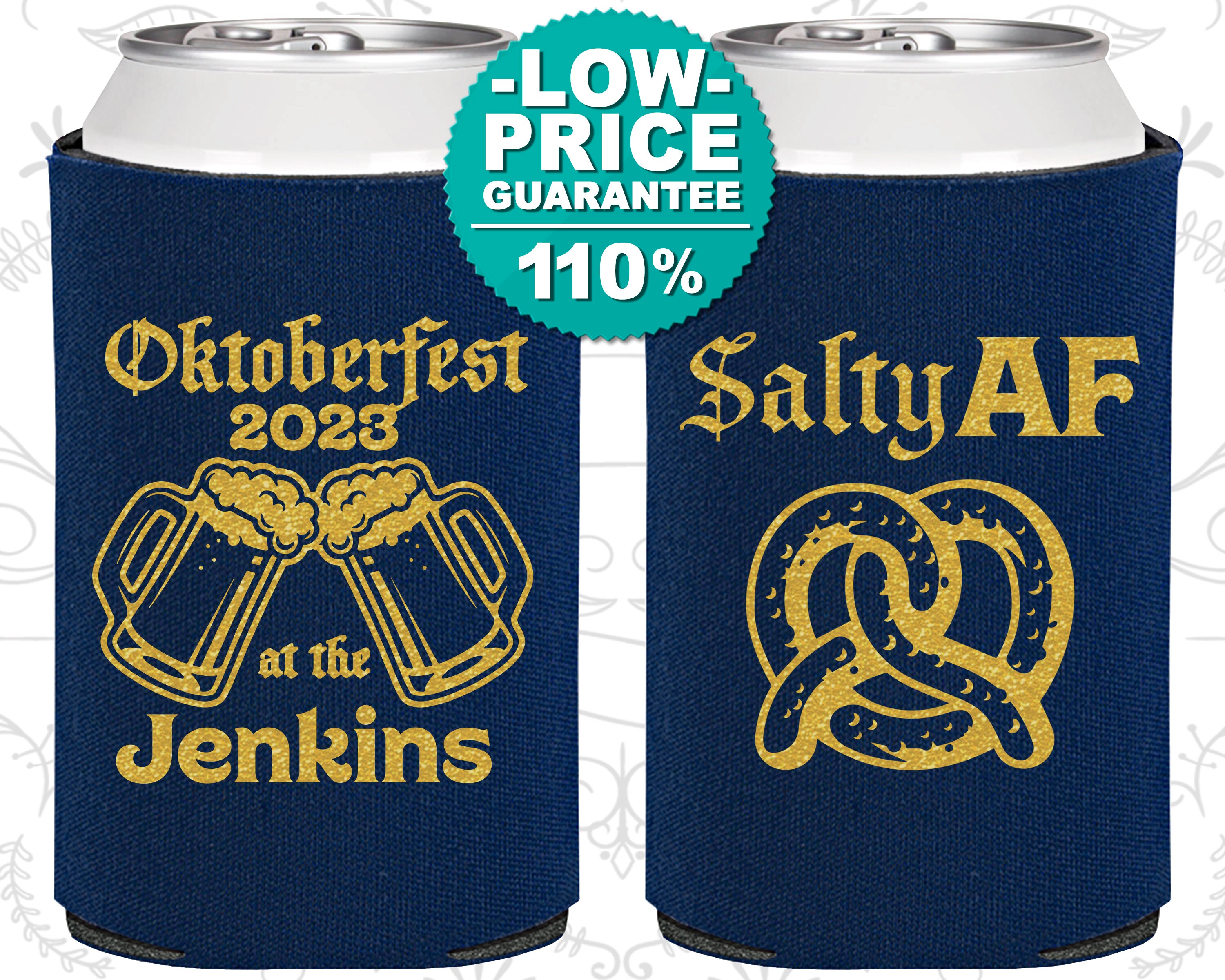 Oktoberfest Favors Oktoberfest Can Cooler Oktoberfest Etsy