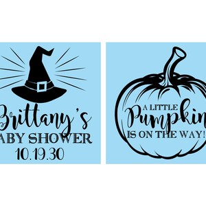 Halloween Baby Shower, Baby Shower Color Changing Cups, Pumpkin Baby Shower, Baby Shower Color Change Cup | 90196 image 2