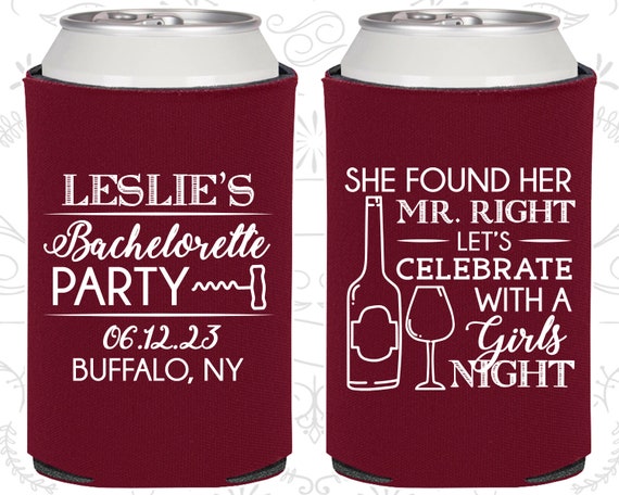 She found her Mr Right, Bachelorette Decor, Lets Celebrate with a girls night, Bachelorette Favors (60180) Il_570xn