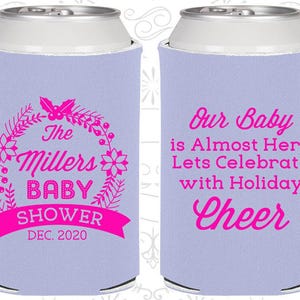 Christmas Baby Shower, New Baby Shower Ideas, Holiday Baby Shower, Xmas Baby Shower, Shower Favors | 90086