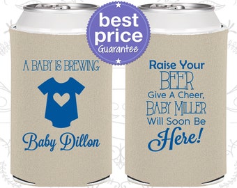 A Baby is Brewing, Baby Shower Decorations, Baby Announcement, Gender Reveal Party, Baby Shower Coolers, Gender Reveal Decorations (C90041)