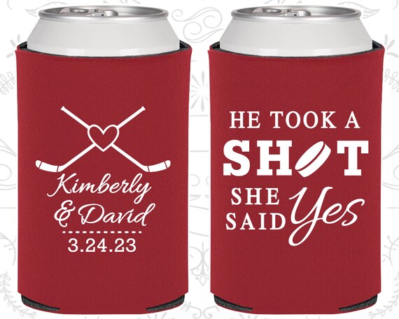 Dark Red Wedding, Dark Red Can Coolers, Dark Red Wedding Favors, Dark Red Wedding Gift, Dark Red Party Decorations (323) Il_570xn