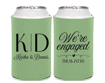 Personalized Engagement Can Coolers Party Favors - We're Engaged | 10001