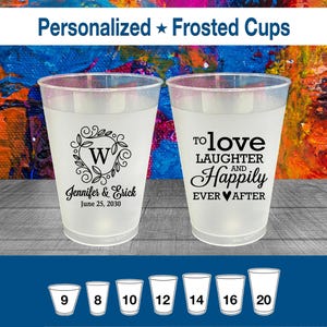 Shatterproof Cups, Frosted Cups, Frost Flex Cups, Custom Frosted Cups, Frosted Plastic Cups, Personalized Frosted Cups | 461