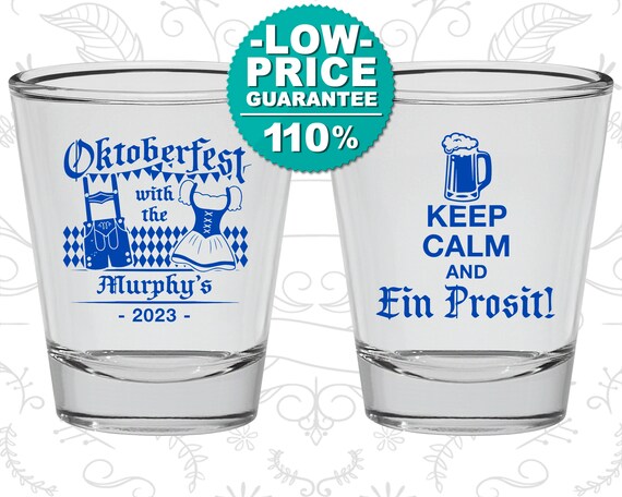 Oktoberfest Shot Glass Oktoberfest Favors Oktoberfest