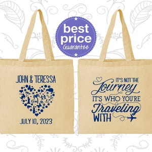 Wedding Tote Bags, Tote Bags, Wedding Tote Bags, Personalized Tote Bags, Custom Tote Bags, Wedding Bags, Wedding Favor Bags | 454