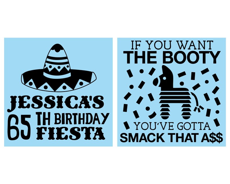 65th Birthday Party Cups, Personalized Birthday Cups, Custom Birthday Cups, Birthday Stadium Cups, Birthday Party Favors | 20287 imagen 2