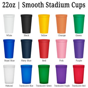 a cup with different colors of the same cup