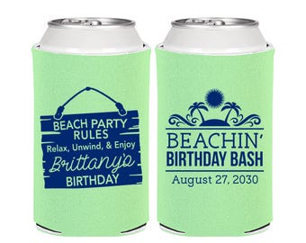 Beachin Birthday, Adult Birthday Favors, Beach Birthday Favors, Tropical Birthday Favors, Birthday Party Favors | 20211