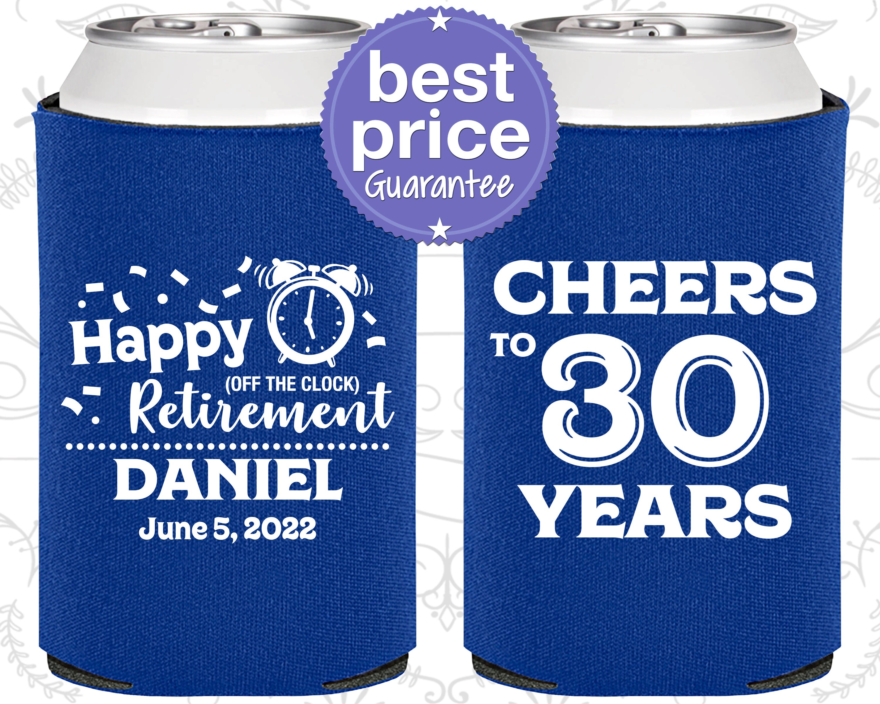 Retirement Party Favors Retirement Can Coolers Retirement Etsy