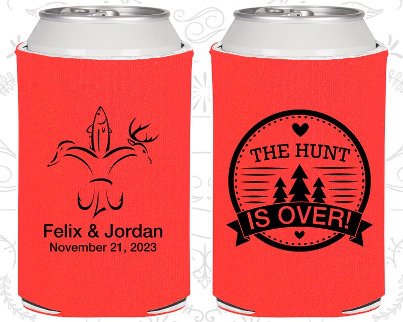 The Hunt is Over Wedding Gift Custom Gifts Hunting Wedding Etsy