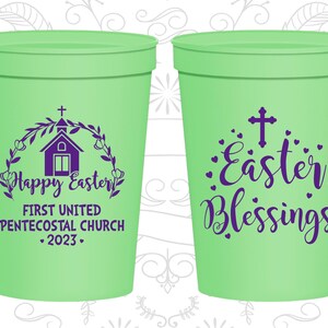 Easter Cups, Easter Party Favors, Easter Party Ideas, Easter Décor, Easter Sunday, Easter Blessings | 210024