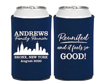 Family Reunion Ideas, Family Reunion Can Coolers, Family Reunion Party Favors, New York Family Reunion | 160039