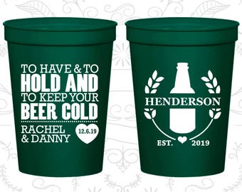 Cups, Personalized Cups, Wedding Cups, Personalized Plastic Cups, Stadium Cups, Party Cups, Plastic Cups (436)