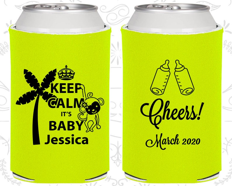 Keep Calm Its a Girl Couples Baby Shower Ideas Cheers Baby Etsy