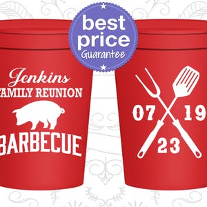 Family Reunion Cups, Family Reunion Favors, Family Reunion Gift Ideas, Family Reunion BBQ | 160003