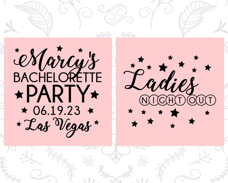 Ladies Night Out, Custom Bachelorette Gift ideas, Las Vegas Bachelorette Party, Destination Bachelorette Gifts, Bachelorette Gift 60101 image 4