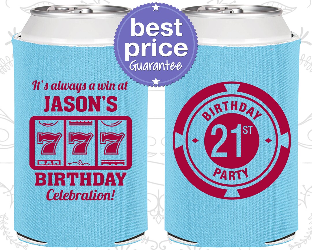21st Birthday Ideas, 21st Birthday Party Favors, Birthday Party Items