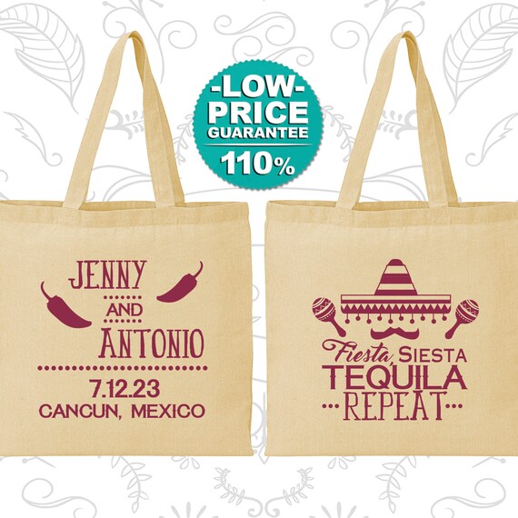 Tote Bags, Wedding Welcome Bags, Wedding Tote Bags, Personalized Tote Bags, Custom Tote Bags, Wedding Bags, Wedding Favor Bags (C469) Il_570xn