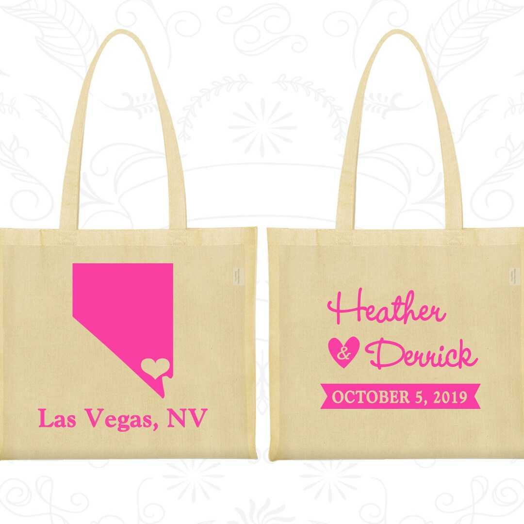 Nevada Wedding, Nevada Tote Bags, Promotional Bags, Destination