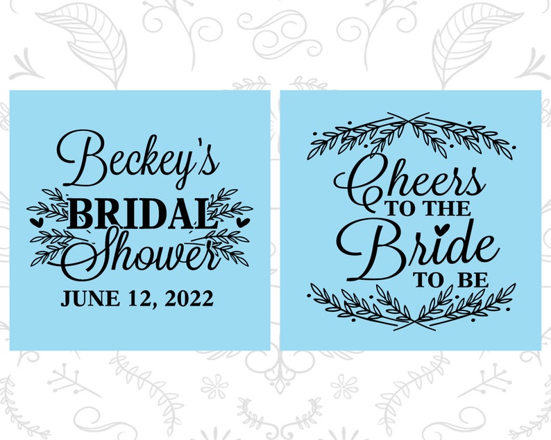 Bridal Shower Shot Glasses Bridal Shower Party Favors Shower Etsy