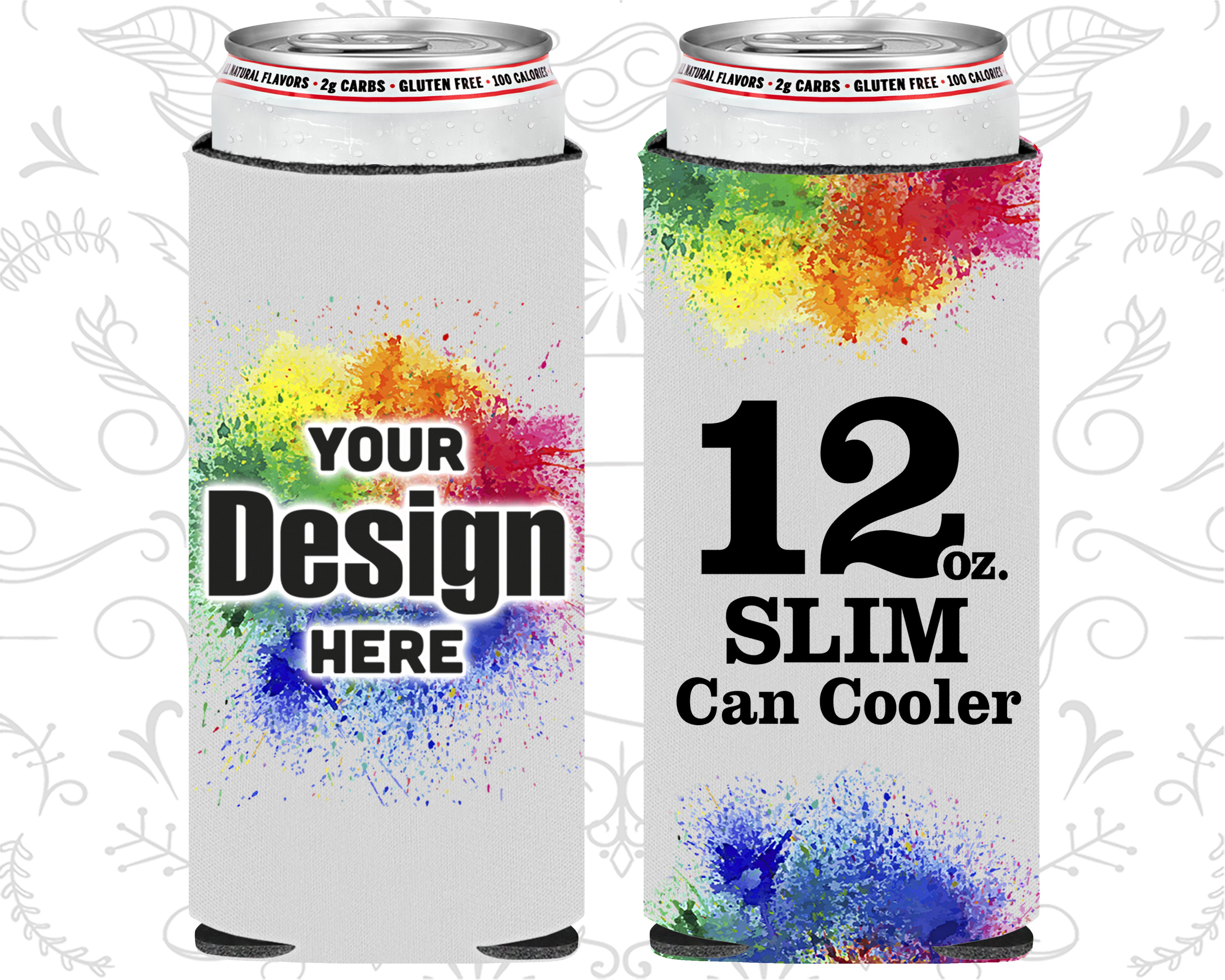Colster Slim Can Holder  12 oz – Custom Branding
