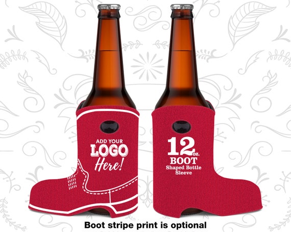 Boot Shaped Sleeve, Promotional Gifts, Custom Promotional Items, Promotional Products, Personalized Gift, Promotional Giveaways, 12 oz Il_570xn