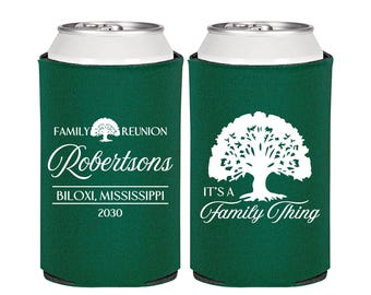 Family Reunion Ideas, Family Reunion Can Coolers, Family Reunion Party Favors, Family Tree | 160054