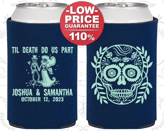 Till Death Do Us Part, Sugar Skull Wedding Favors, Day of the Dead Wedding Favors, Candy Skull Wedding, Dia De Los Muertos Wedding (C597) Il_570xn