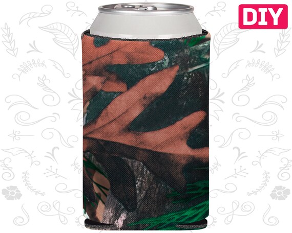 Blank Can Coolers True Life Camouflage Blank Coolers Camo Foam Can Holders Collapsible Bulk Beer Huggers DIY Crafts Il_570xn