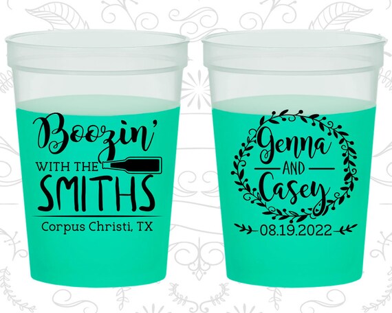 She Asked me to Whisper, so I told her I am a cowboy, Printed Party Mood Cups, Cowboy Wedding, Country Wedding, Red Mood Cups (546) Il_570xn