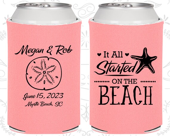 It all started on the beach, Wedding Giveaways, Beach Wedding, Tropical Wedding Favors, Starfish Wedding, Starfish Favors (414) Il_570xn