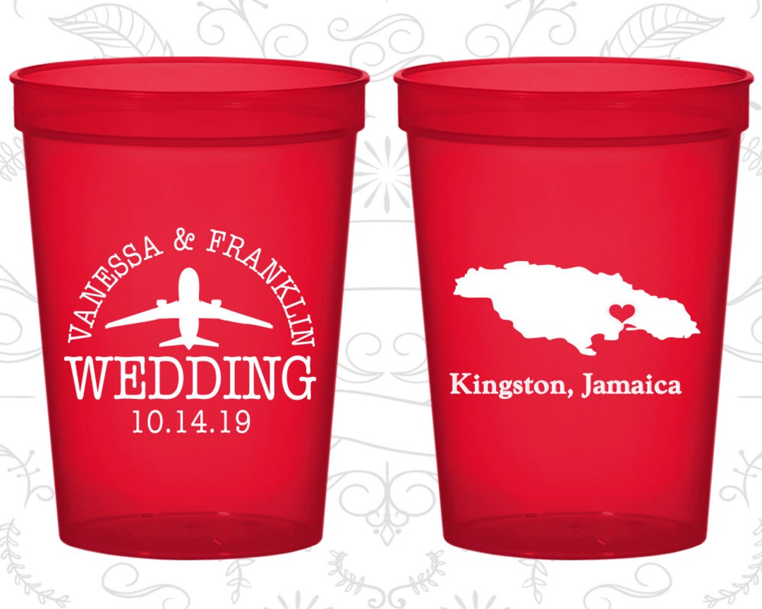 Jamaica Wedding Cups, Jamaica Stadium Cups, Jamaica Plastic Cups