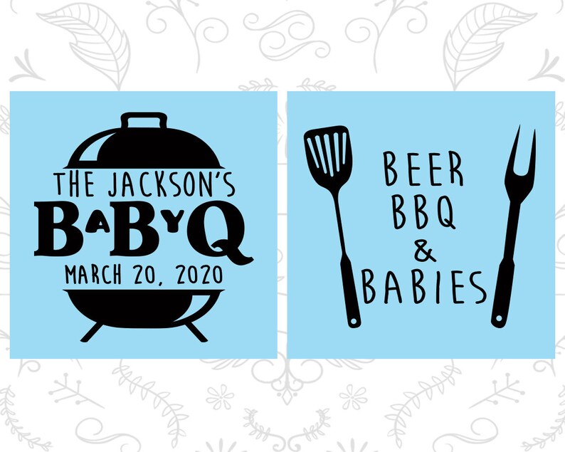 Baby BBQ Shower Favors, Baby Shower Party Favors, barbecue Baby Shower Favors, Country Baby Shower, Baby Shower Cooler C90112 image 4