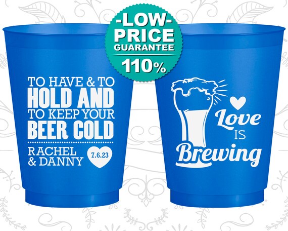 Shatterproof Cups, Frosted Cups, Frost Flex Cups, Custom Frosted Cups, Frosted Plastic Cups, Personalized Frosted Cups (C431) Il_570xn