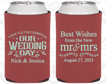 Our Wedding Day, Custom Wedding Gift, Best Wishes from the new Mr and Mrs, Mr and Mrs Wedding Gift, Vintage Wedding Gift (550)
