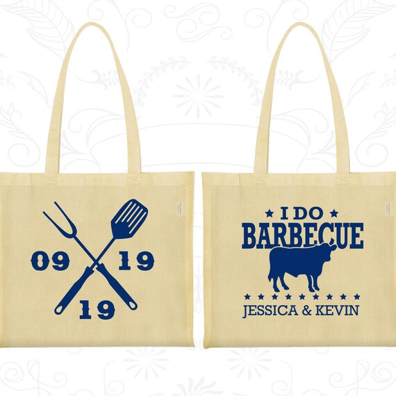 I Do Bbq Wedding Bags Cheap Large Tote Bags I Do Barbecue Bags