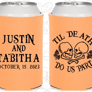 Till Death Do Us Part, Sugar Skull Wedding Favors, Day of the Dead Wedding Favors, Candy Skull Wedding, Dia De Los Muertos Wedding 85 image 1