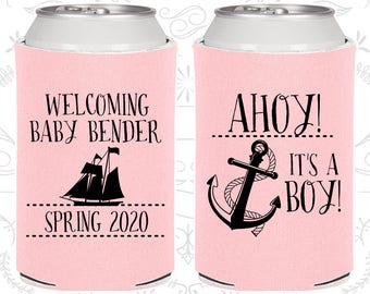 Ahoy it’s a boy baby shower, Imprinted Baby Shower, Ahoy it’s a boy, Anchor Baby Shower, Baby Shower Party Gifts (90055)