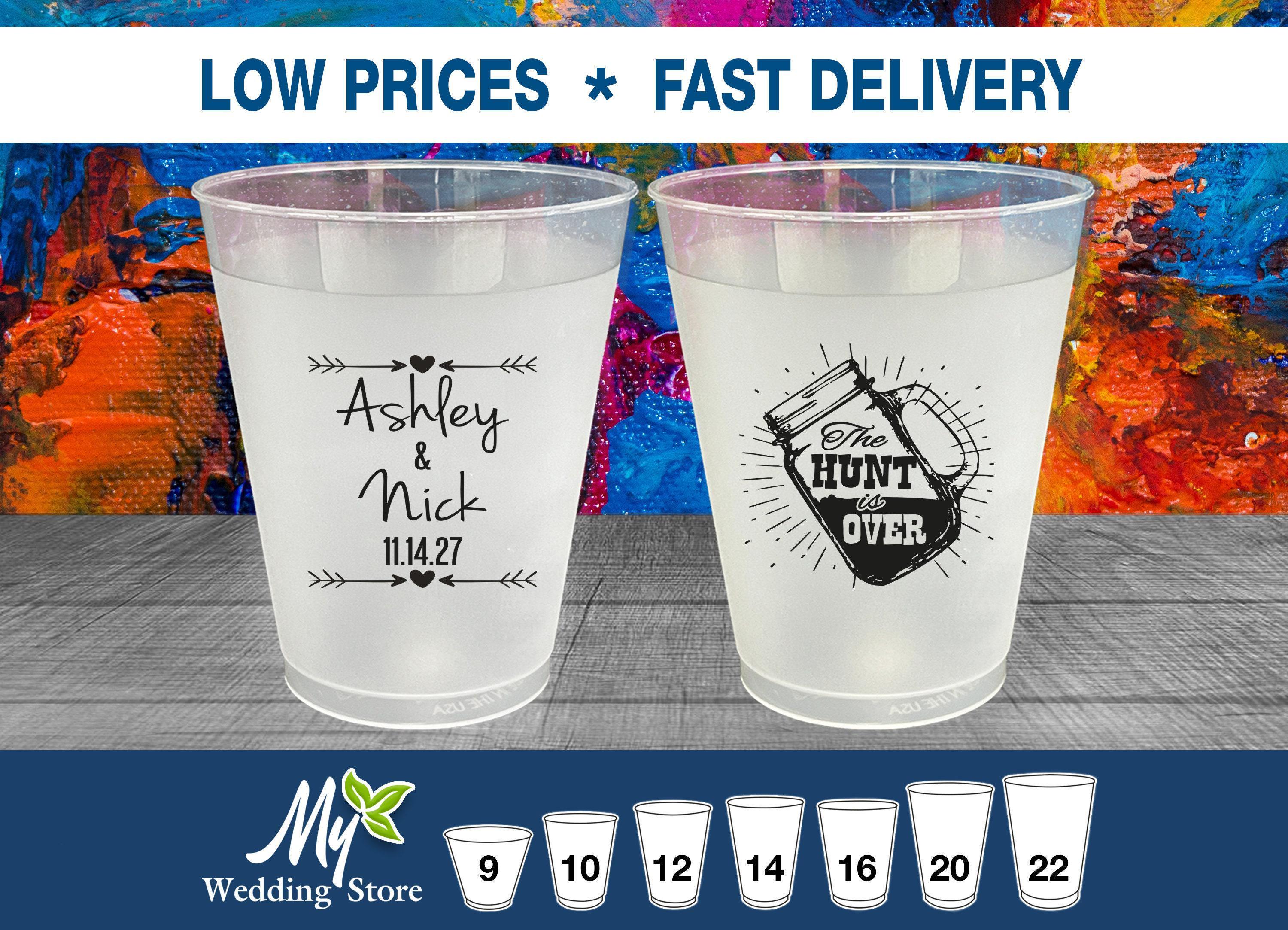 Personalized Shatterproof Cups, Shatterproof Cups, Frost Flex Cup, Custom Frosted Cups, Frosted Plastic Cup, Personalized Frosted Cup | 218