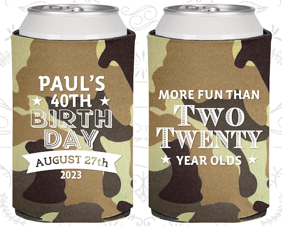 40th Birthday, 40th Birthday Favors, Imprinted Birthday Party Favors, More fun than 22, Party Favors (20045) Il_570xn