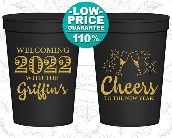 2023 recovery kit new years eve recovery kit recovery kit New Years Party Cups, New Years Party Favors, New Years 2022, Cheers to the New Year (170029) by