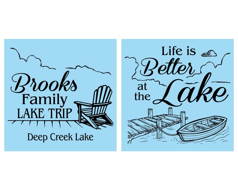 Family Gathering, Vacation Can Coolers, Lake House Gifts, Lake Vacation, Family Lake House, Life is better at the Lake | 180012 image 2