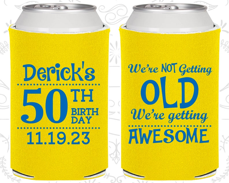 50th Birthday Favors 20052 We are not getting old 50th Birthday we are getting awesome Cheap Birthday Party Gifts