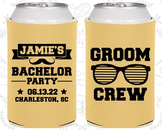 Grooms Crew, Personalized Bachelor Party Decorations, Beach Bachelor Party, Bachelor  Party Favors (40047) by My Wedding Store