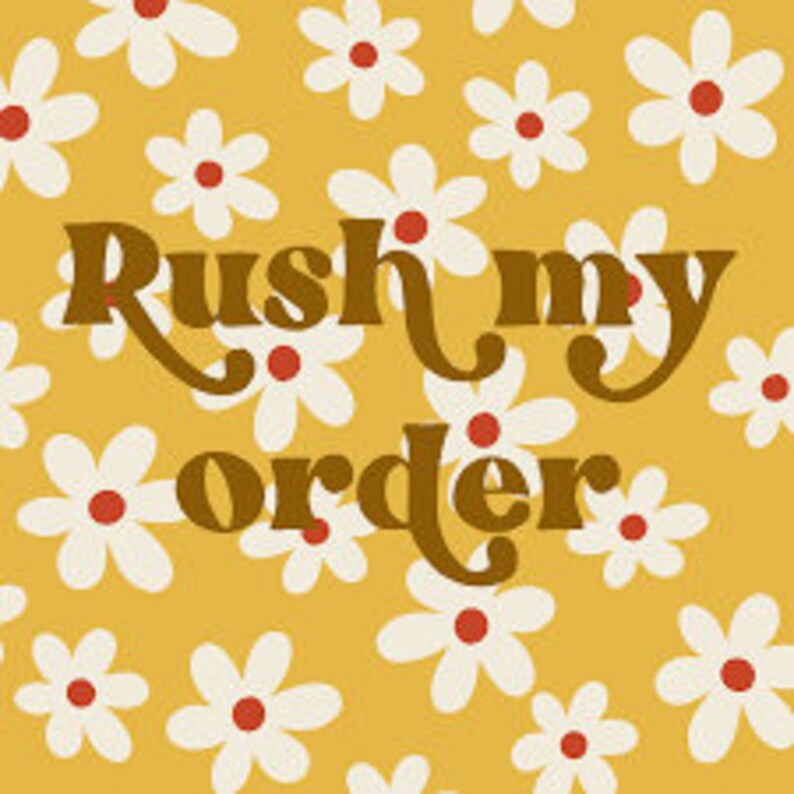 Rush Order Fee - Etsy