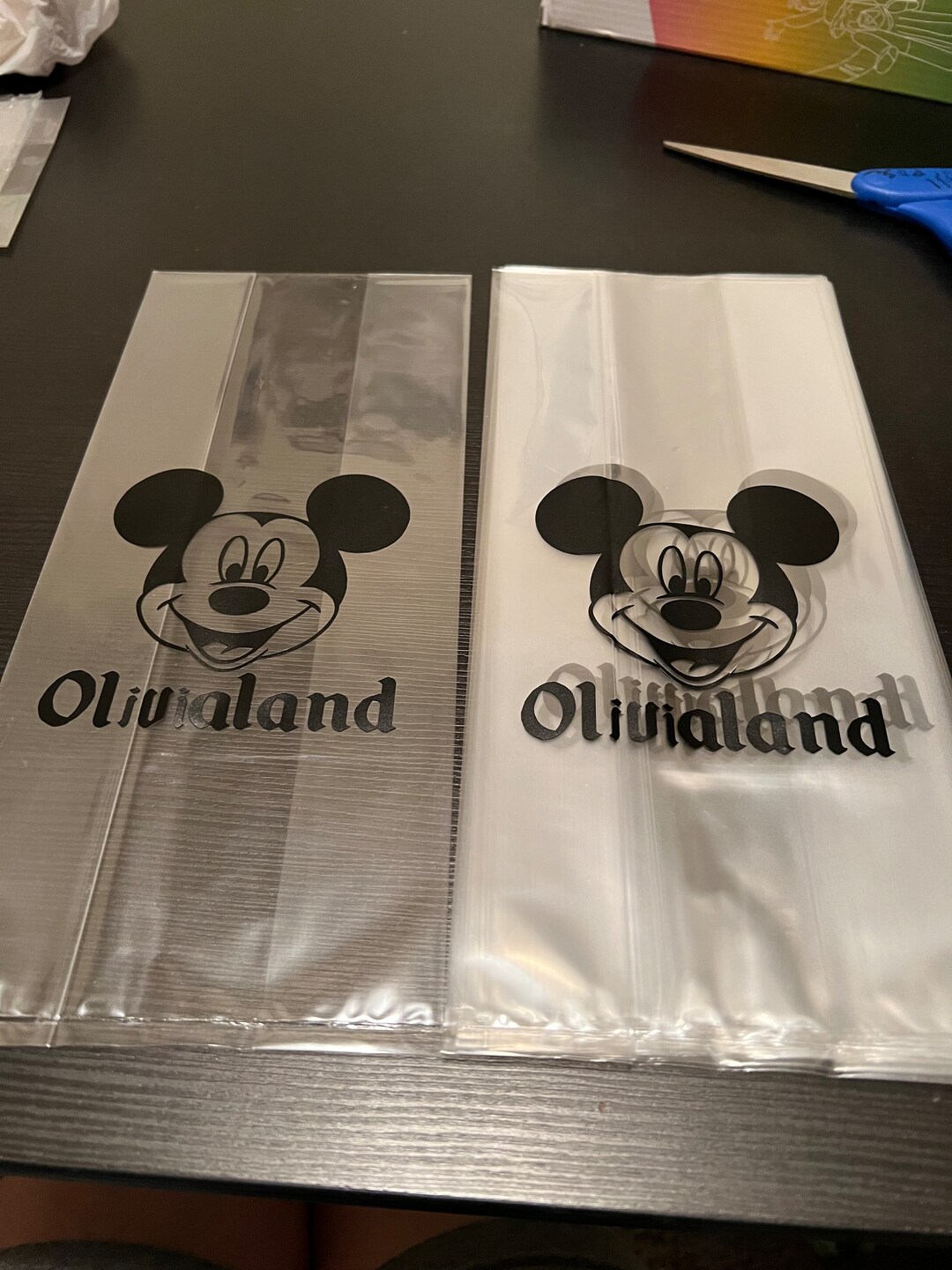 Disneyland Mickey Mouse Cellophane Treat Bags Candy Bag Etsy
