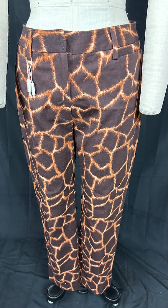 Vintage Dolce & Gabbana Animal Print Pants - image 1