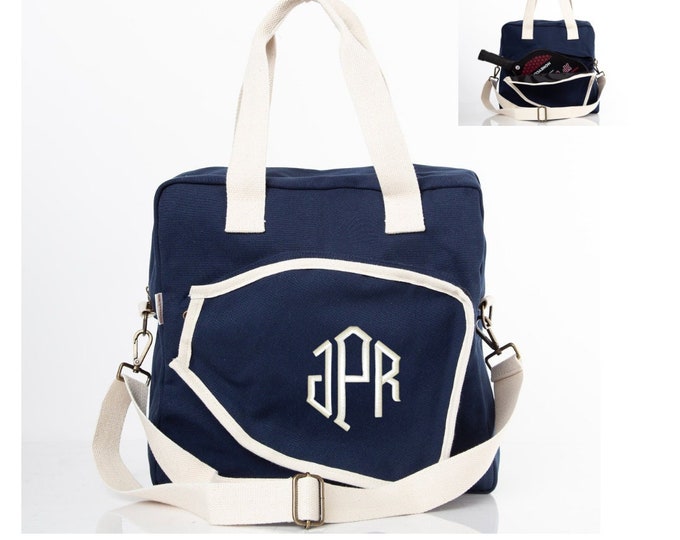 Personalized Pickleball Bag Monogram Pickle Ball Gifts Etsy